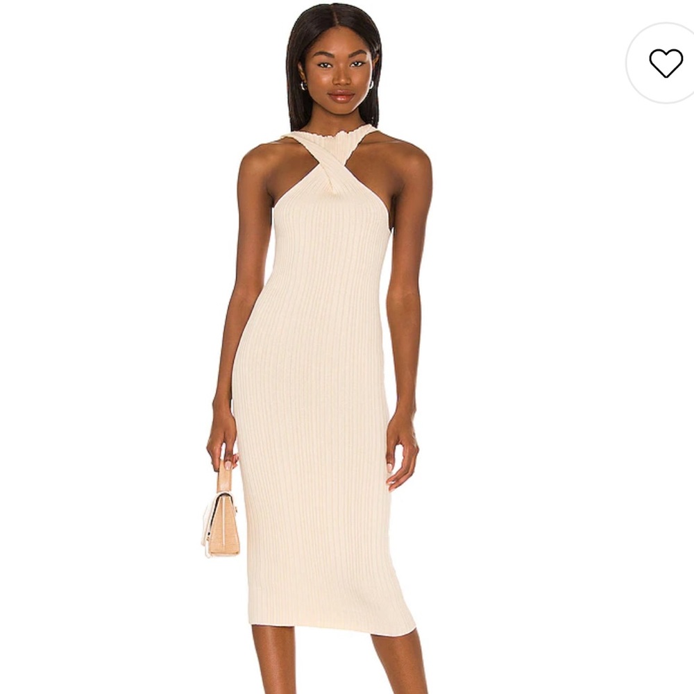NBD Irena Dress in Ivory